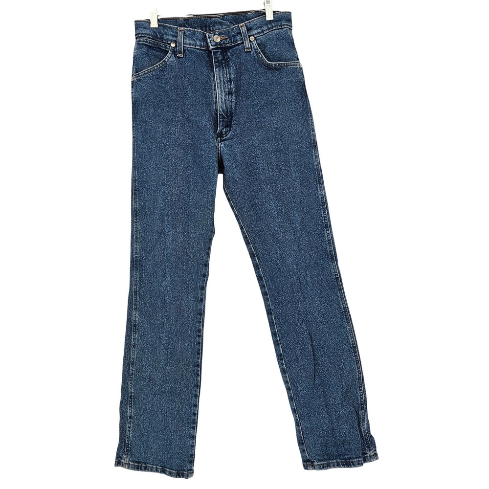 Wrangler Western Jeans Size 9x30 14MWZ Cowgirl Medium Wash Straight Leg Denim